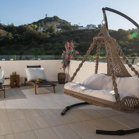 Helen Luxury Holiday House With Sea View Rethymno Esterno foto