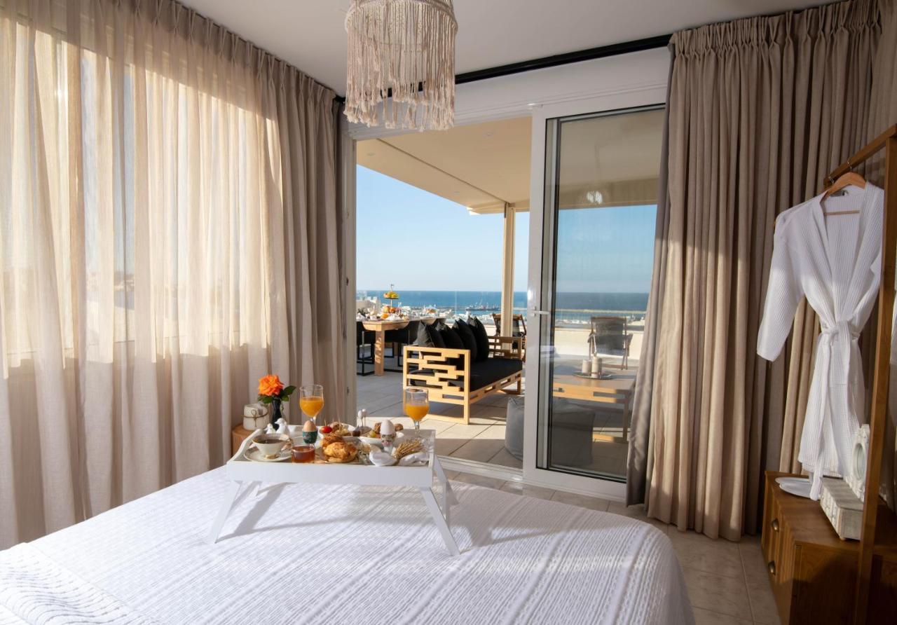 Helen Luxury Holiday House With Sea View Rethymno Esterno foto