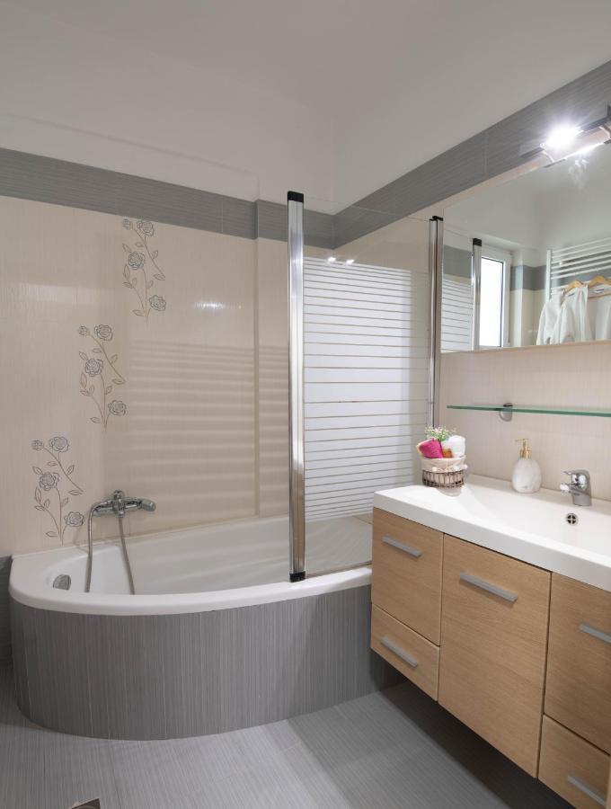 Helen Luxury Holiday House With Sea View Rethymno Esterno foto