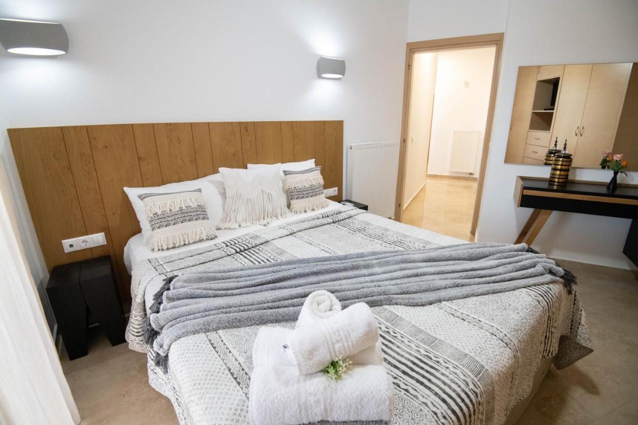 Helen Luxury Holiday House With Sea View Rethymno Esterno foto