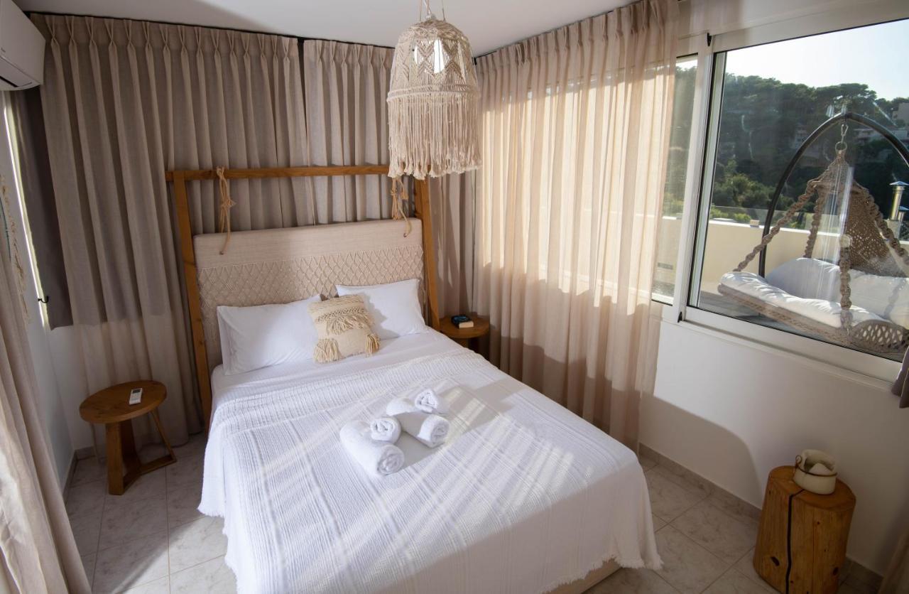Helen Luxury Holiday House With Sea View Rethymno Esterno foto